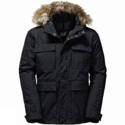 Jack Wolfskin Mens Point Barrow Jacket Black